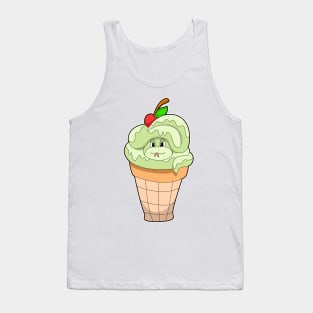 Snake with Ice cream cone & Cherry Tank Top